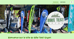 Desktop Screenshot of bikegryon.ch